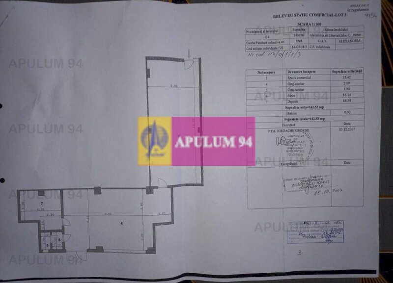 Ocazie ! spatiu comercial Alexandria